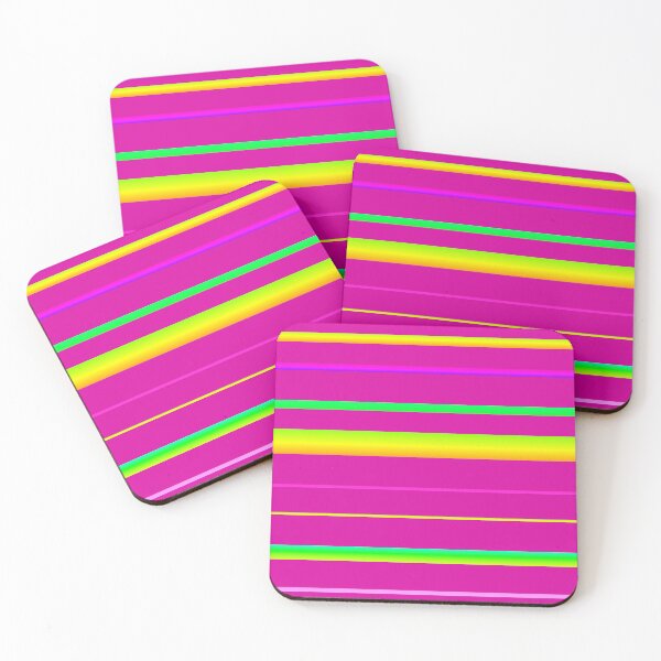 Item preview, magenta line pattern | multi color magenta line pattern designed and sold by lausn.