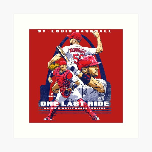 St. Louis Baseball Garden Flag Local Waino Yadi Pujols one last run garden  flag