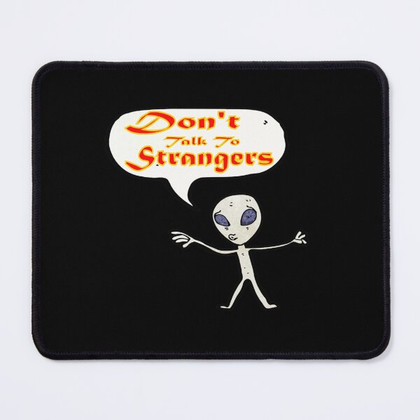 Item preview, Don_t Talk To Strangers Mask   designed and sold by Anitacrooks88.