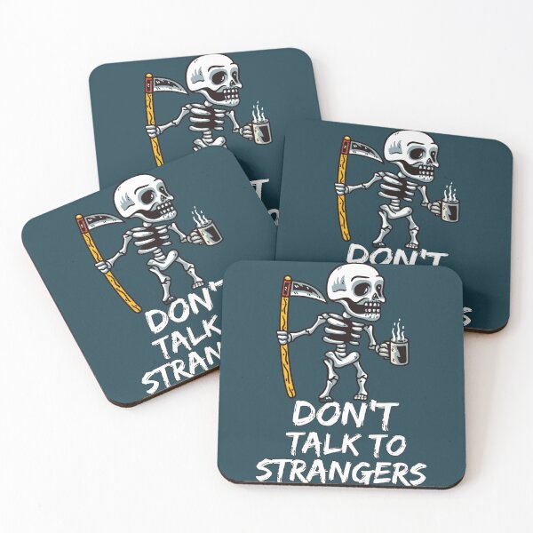 Item preview, dont talk to strangers         designed and sold by Anitacrooks88.
