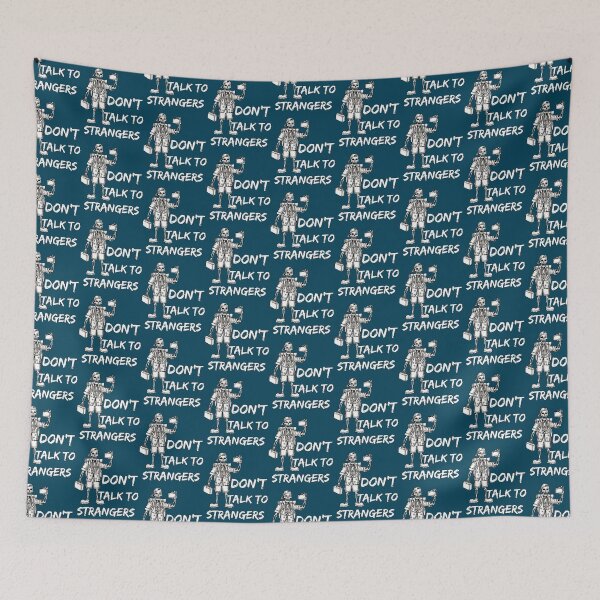 Item preview, dont talk to strangers        designed and sold by Anitacrooks88.