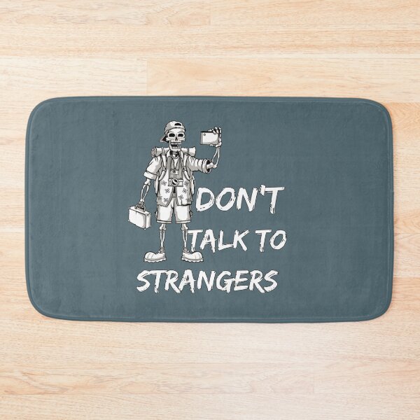 Item preview, dont talk to strangers        designed and sold by Anitacrooks88.