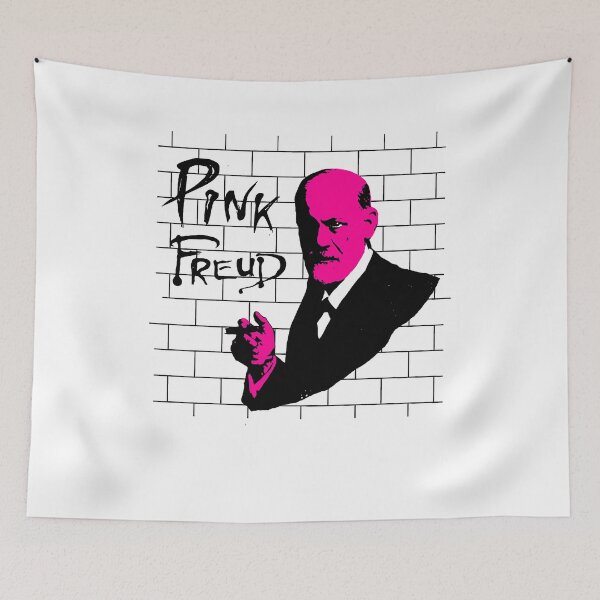 Item preview, Pink Freud Meme Freud Psychology designed and sold by langerdorph4.