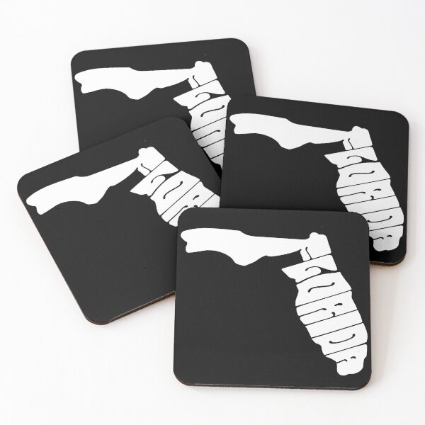 Item preview, florida (white on black) designed and sold by HOT GIRL SHOP by char.