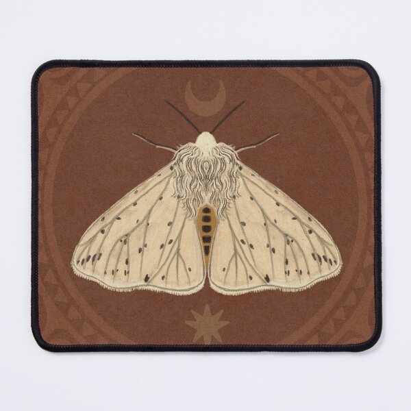 Item preview, The White Ermine Moth designed and sold by wildsamana.