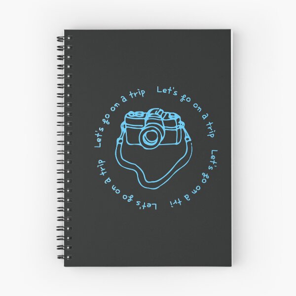Item preview, Lets go on a trip,camera,black,blue designed and sold by zzzozzo.