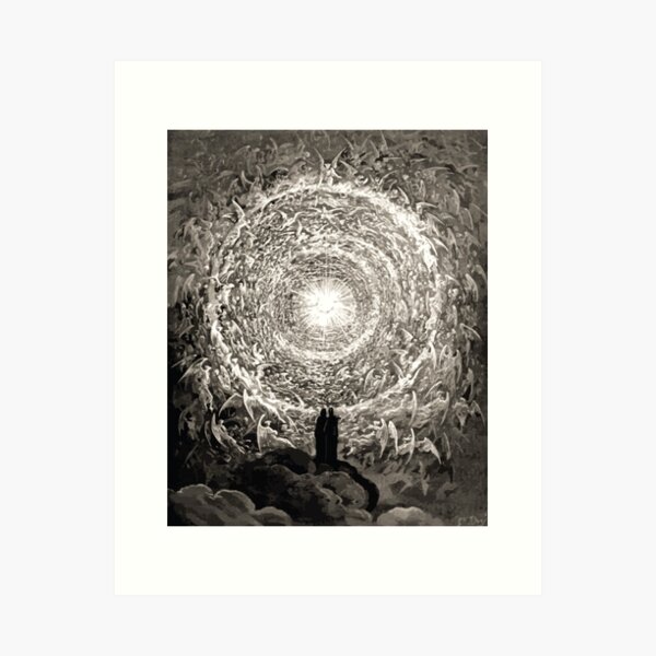 Item preview, Gustave Dore or Doré  Dante Divine Comedy Paradise 002 designed and sold by wetdryvac.