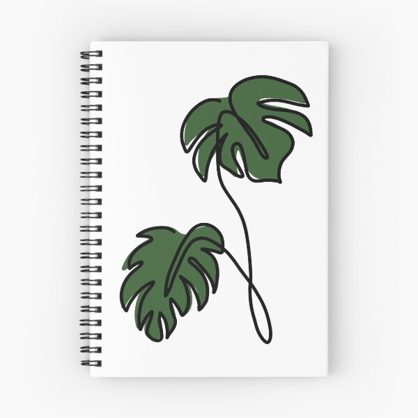 Item preview, Monoline monstera designed and sold by SuccStickers.