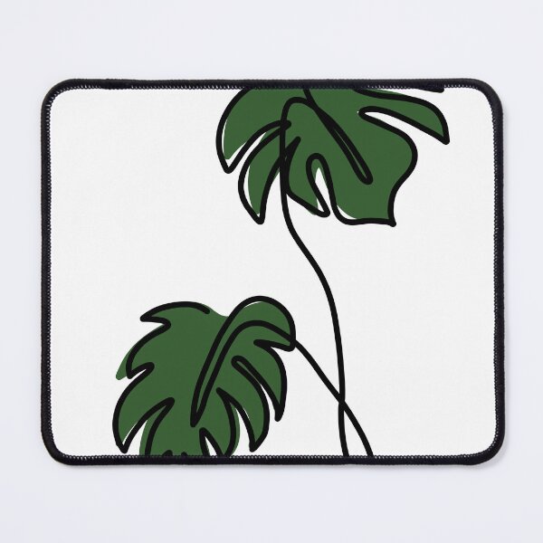 Item preview, Monoline monstera designed and sold by SuccStickers.