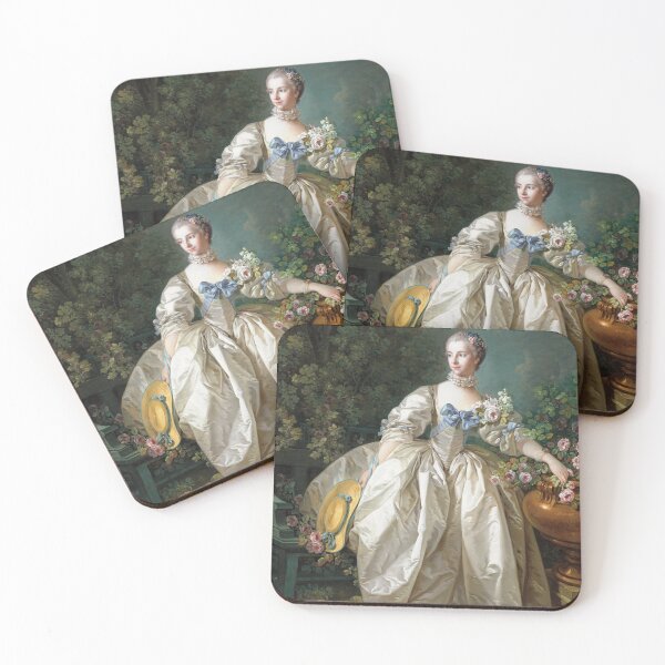 Item preview, Madame Bergeret, possibly 1766 Francois Boucher- Portrait of Madame Bergeret by François Boucher designed and sold by TeeARTHY.