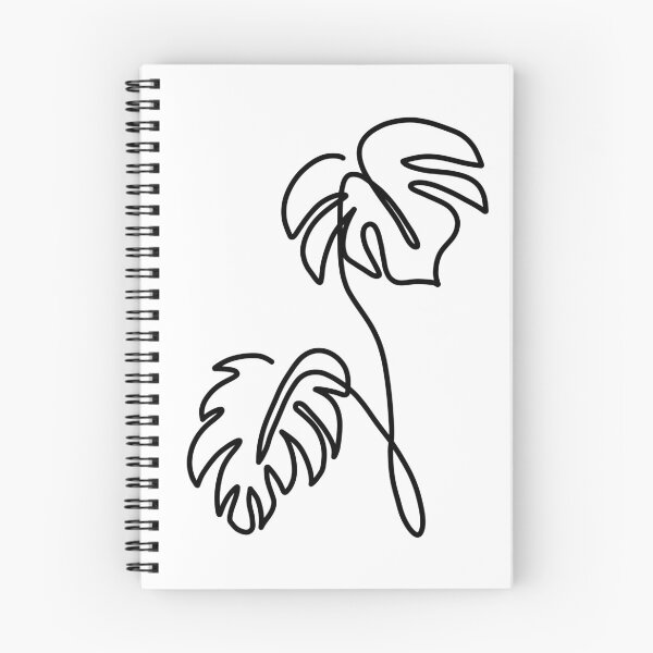 Item preview, Monoline monstera designed and sold by SuccStickers.