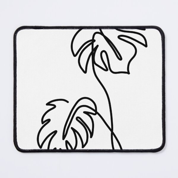 Item preview, Monoline monstera designed and sold by SuccStickers.