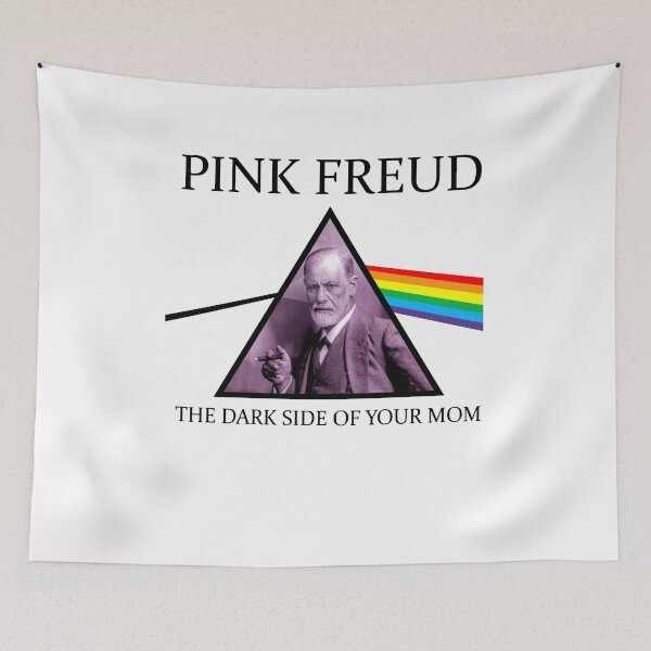 Item preview, Pink Freud The Dark Side Of Yyourmomm Mens Pink Floydtshirt Pink Floyd Dark Side Of The Moon designed and sold by langerdorph4.