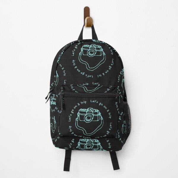 Item preview, Lets go on a trip,camera,black,mint designed and sold by zzzozzo.