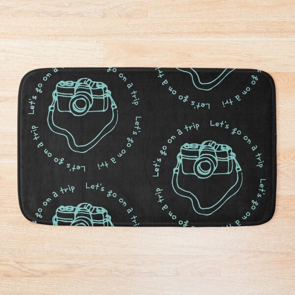 Item preview, Lets go on a trip,camera,black,mint designed and sold by zzzozzo.