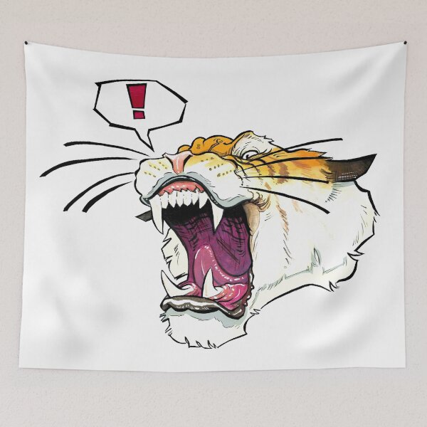 Item preview, Mouthy Tiger designed and sold by mattdswan77.