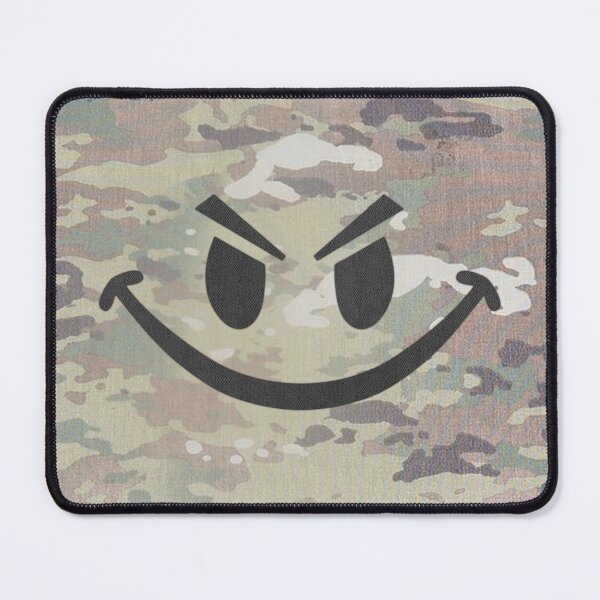 Item preview, Camo Evil Smiley designed and sold by mstiv.