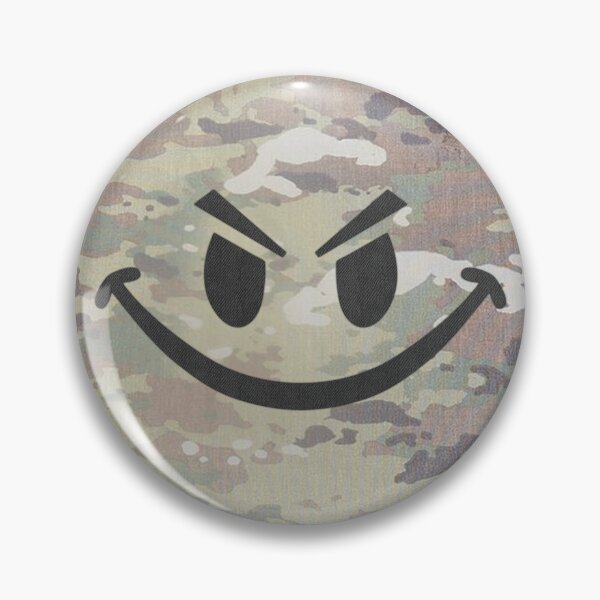 Item preview, Camo Evil Smiley designed and sold by mstiv.