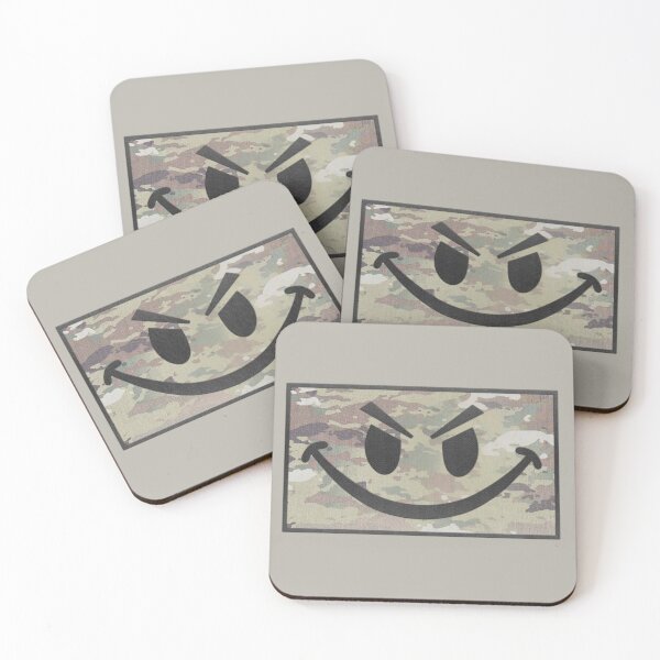 Item preview, Camo Evil Smiley designed and sold by mstiv.