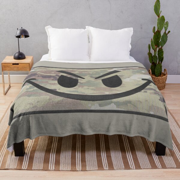 Item preview, Camo Evil Smiley designed and sold by mstiv.