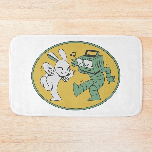 Item preview, Friendship badge : bunny dance with robot designed and sold by Scopestor.