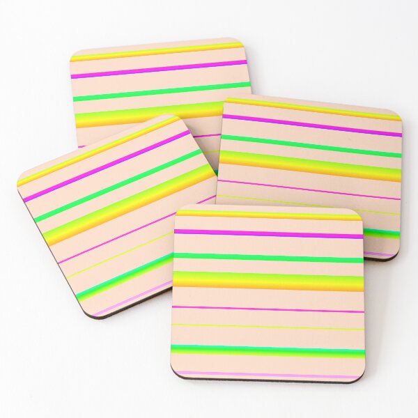 Item preview, Peach color line pattern | peach line pattern designed and sold by lausn.