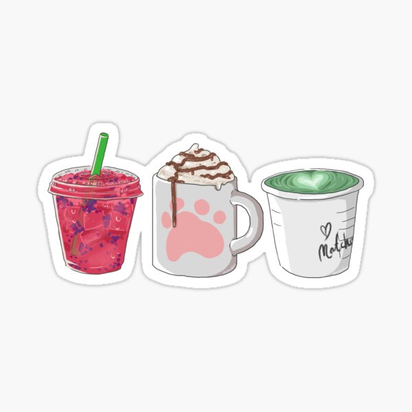 Starbucks Drinks Stickers – StickyPerks