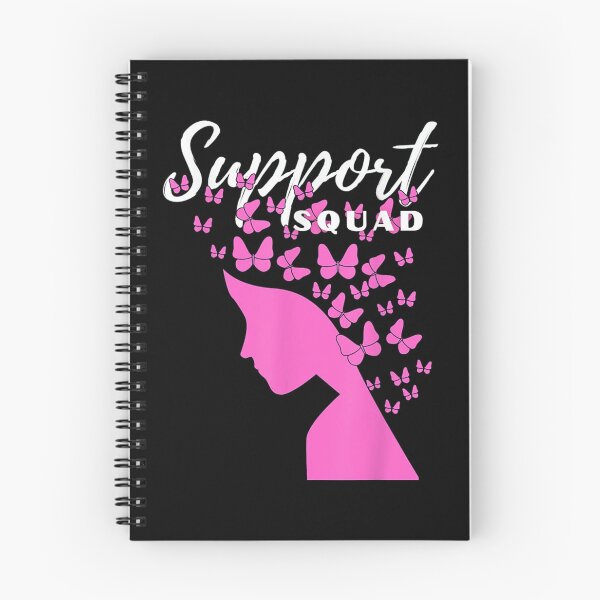Item preview, Breast Cancer Support Squad Butterflies designed and sold by Elena Penny.