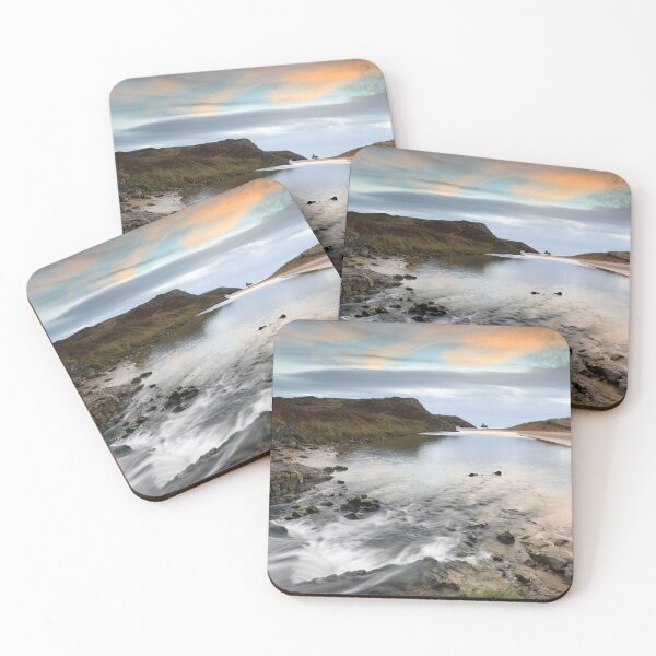 Item preview, Broad Haven (South) waterfall at sunrise designed and sold by bitm2007.