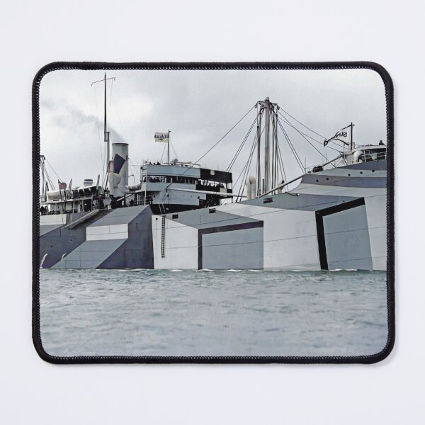 Item preview, Dazzle Camouflaged Ship / USS Islanti c1918 designed and sold by ersartz.