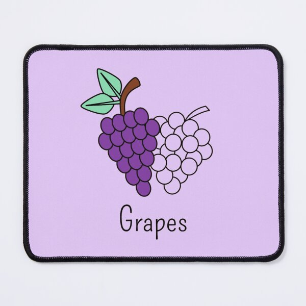 Item preview, grapes designed and sold by OneVibes.