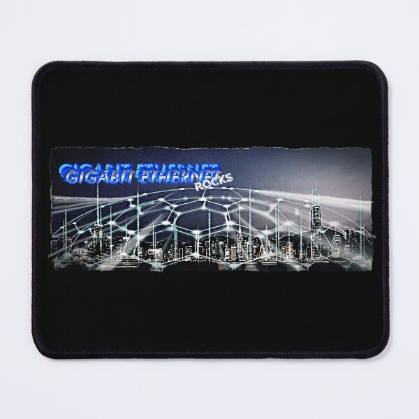 Item preview, GIGABIT ETHERNET ROCKS designed and sold by THE AMERICAN TEEVANGELIST.