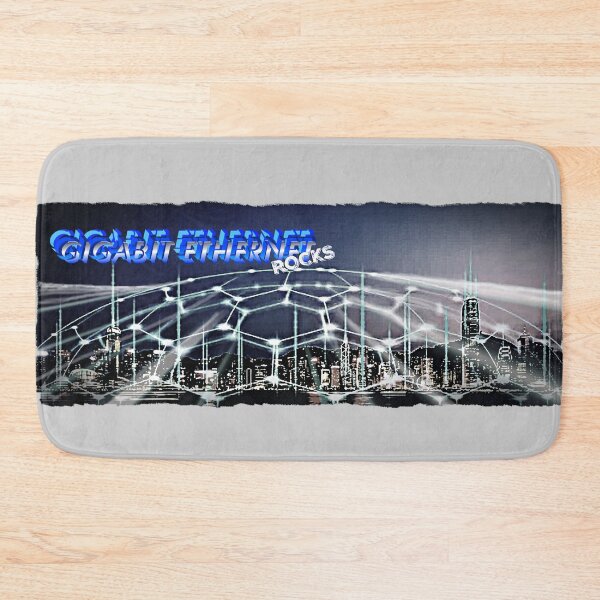 Item preview, GIGABIT ETHERNET ROCKS designed and sold by THE AMERICAN TEEVANGELIST.