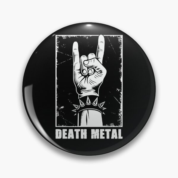 Item preview, Death Metal Mano Cornuta Heavy Metal Rock Music Hardrock designed and sold by Lenny Stahl.