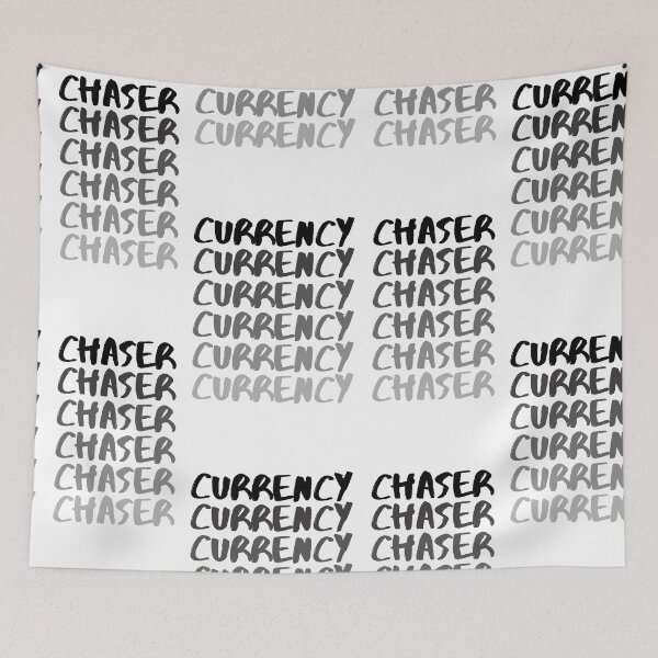 Item preview, Currency Chaser Faded Print BLACK/ONYX money getter cash dollars dropshipper designed and sold by to-esu.