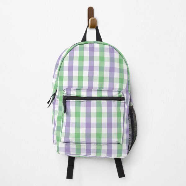 Item preview, Lavender & Lime Tattersall designed and sold by PSCSCo.
