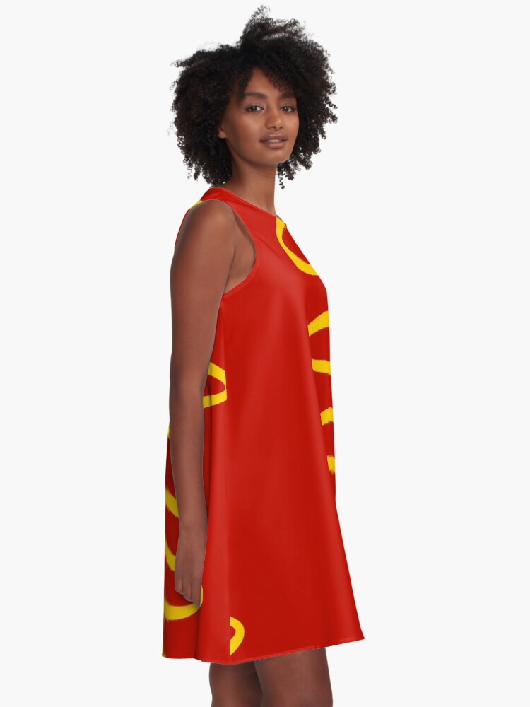 Alternate view of Fries n Shake A-Line Dress