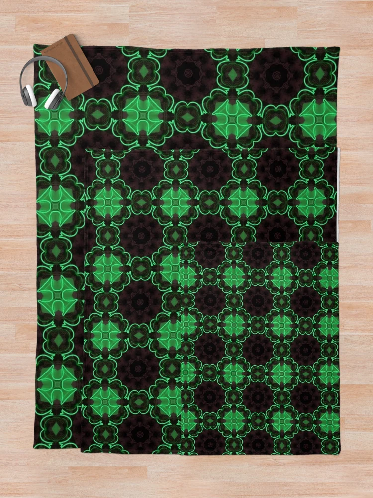 Thumbnail 5 of 6, Throw Blanket, Patterns pattern designed and sold by Library101.
