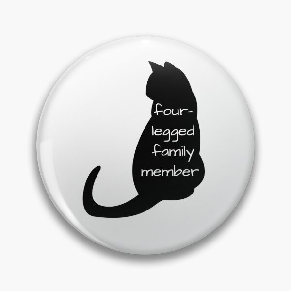 Item preview, Four Legged Family Member For Crazy Cat Lady  designed and sold by Nero9o.