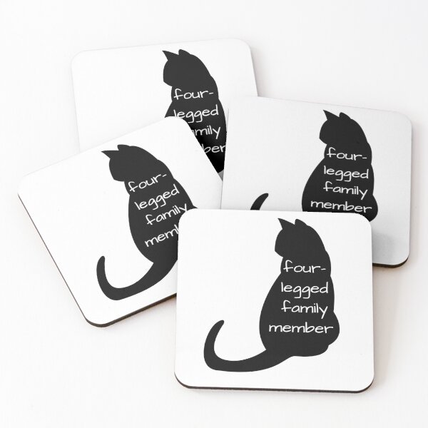 Item preview, Four Legged Family Member For Crazy Cat Lady  designed and sold by Nero9o.