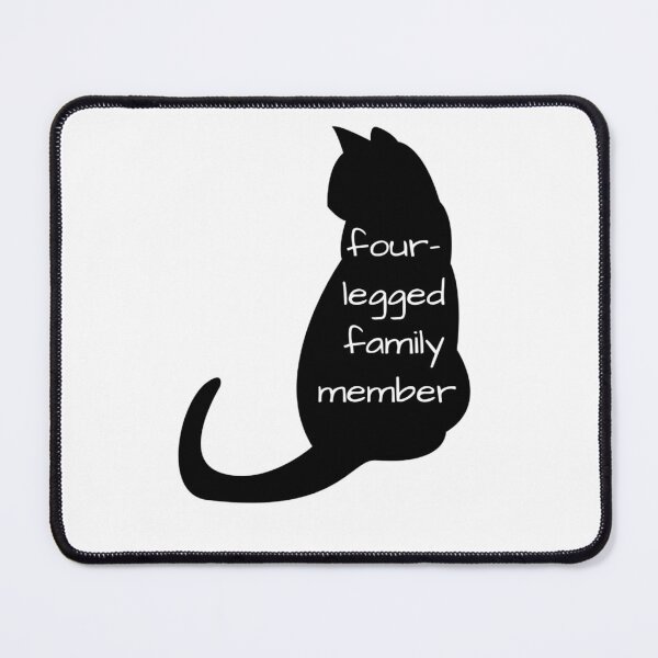 Item preview, Four Legged Family Member For Crazy Cat Lady designed and sold by Nero9o.