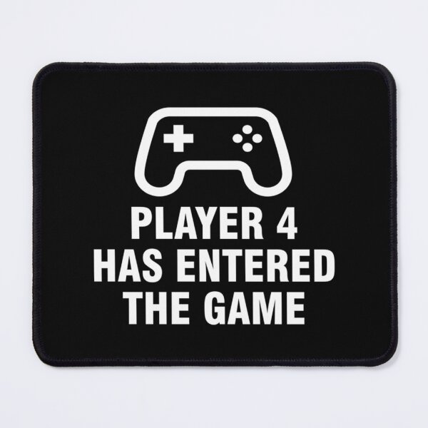 Item preview, Player 4 Has Entered The Game Classic T-Shirt designed and sold by pkelseysi.