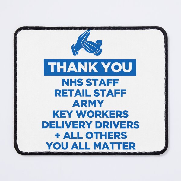 Item preview, THANKYOU NHS, Retail, army, keyworkers, delivery drivers + all others you all matter designed and sold by phassystore.