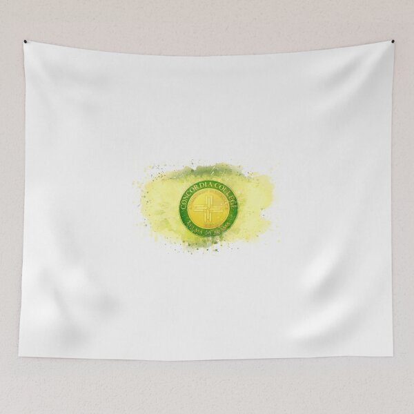 Item preview, Concordia College-Selma Rustic Watercolor Logo designed and sold by College Watercolor Logos.