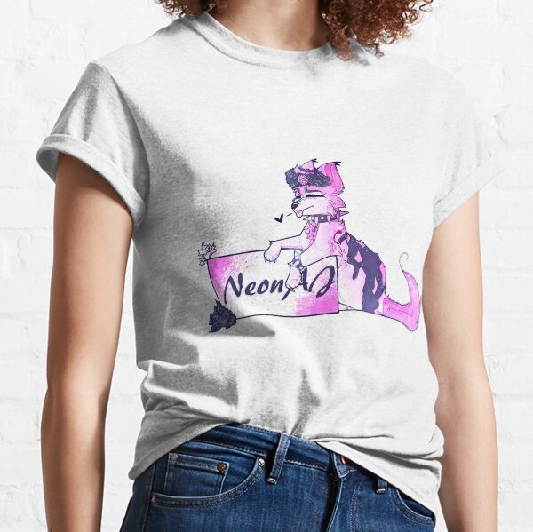 Neon Logo Merch Classic T-Shirt