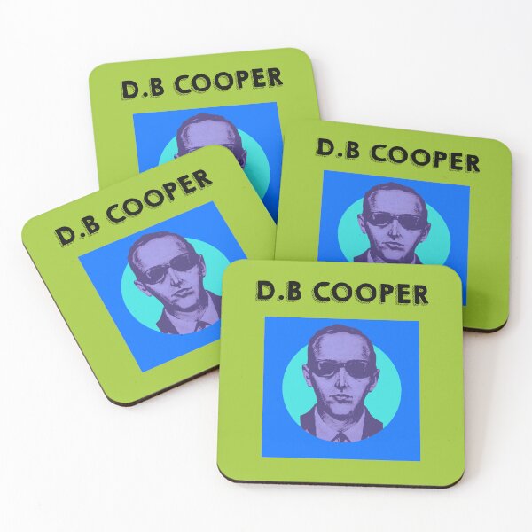 Item preview, D B Cooper designed and sold by hamzaPlanet.