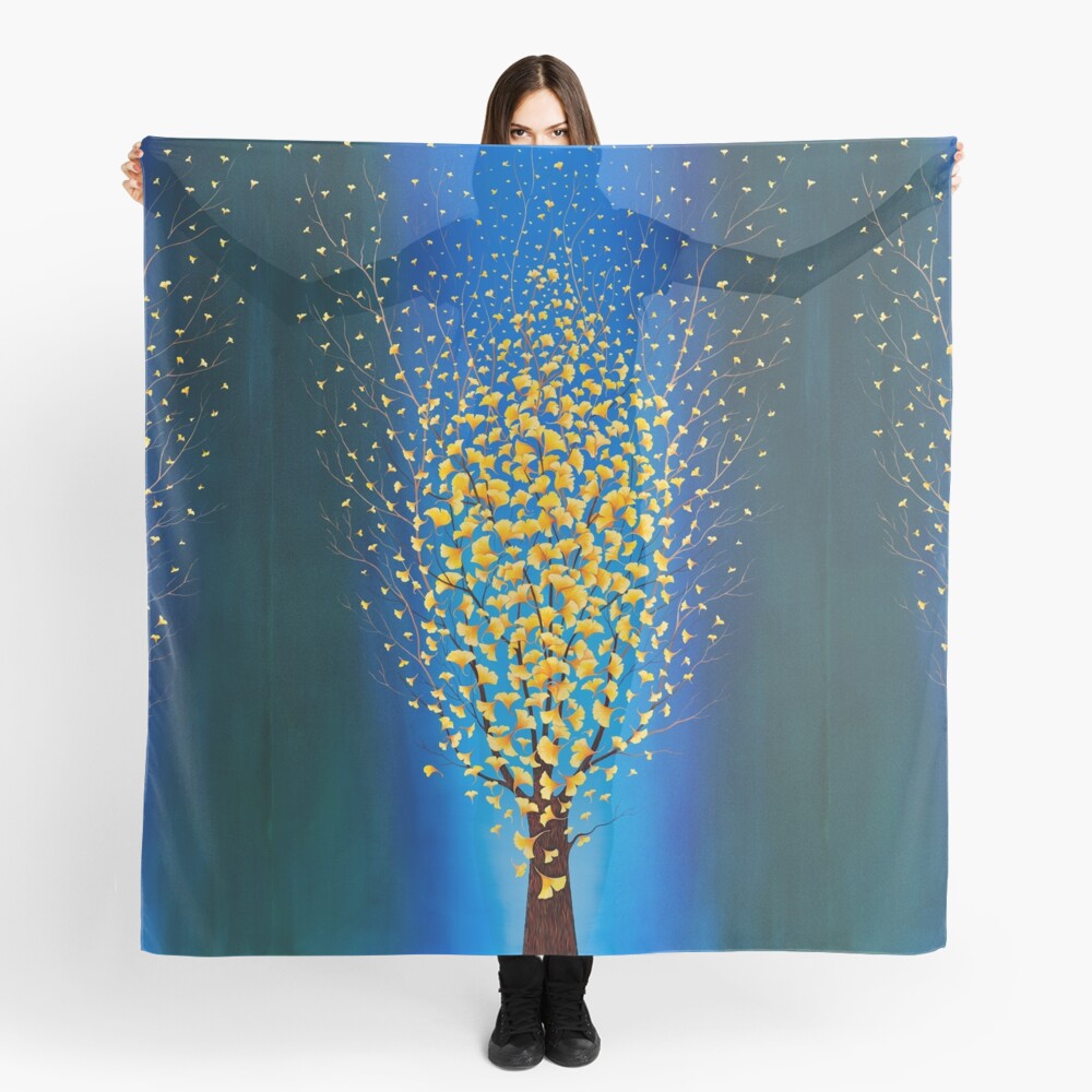 Aperçu de l'œuvre Foulard créée et vendue par Olga-Dorenko.