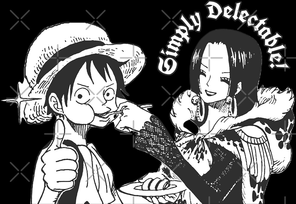 Simply Delectable Luffy X Hancock One Piece By Joejo19 Redbubble