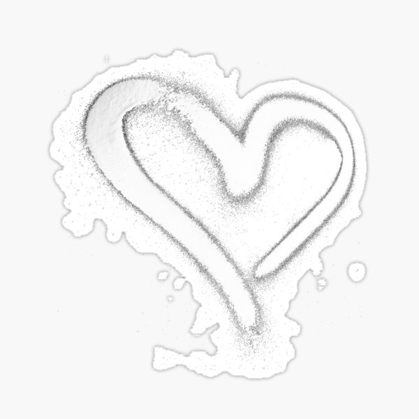 Spray Paint Heart Street Art Sticker For Sale By ArtWordsApparel   St,small,507x507 Pad,600x600,f8f8f8 