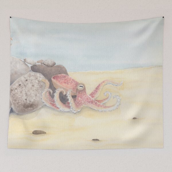 Item preview, Octopus on Sea Floor designed and sold by Kathryn Price.